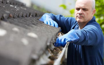 cleaning and inspecting Bishon Common roofs